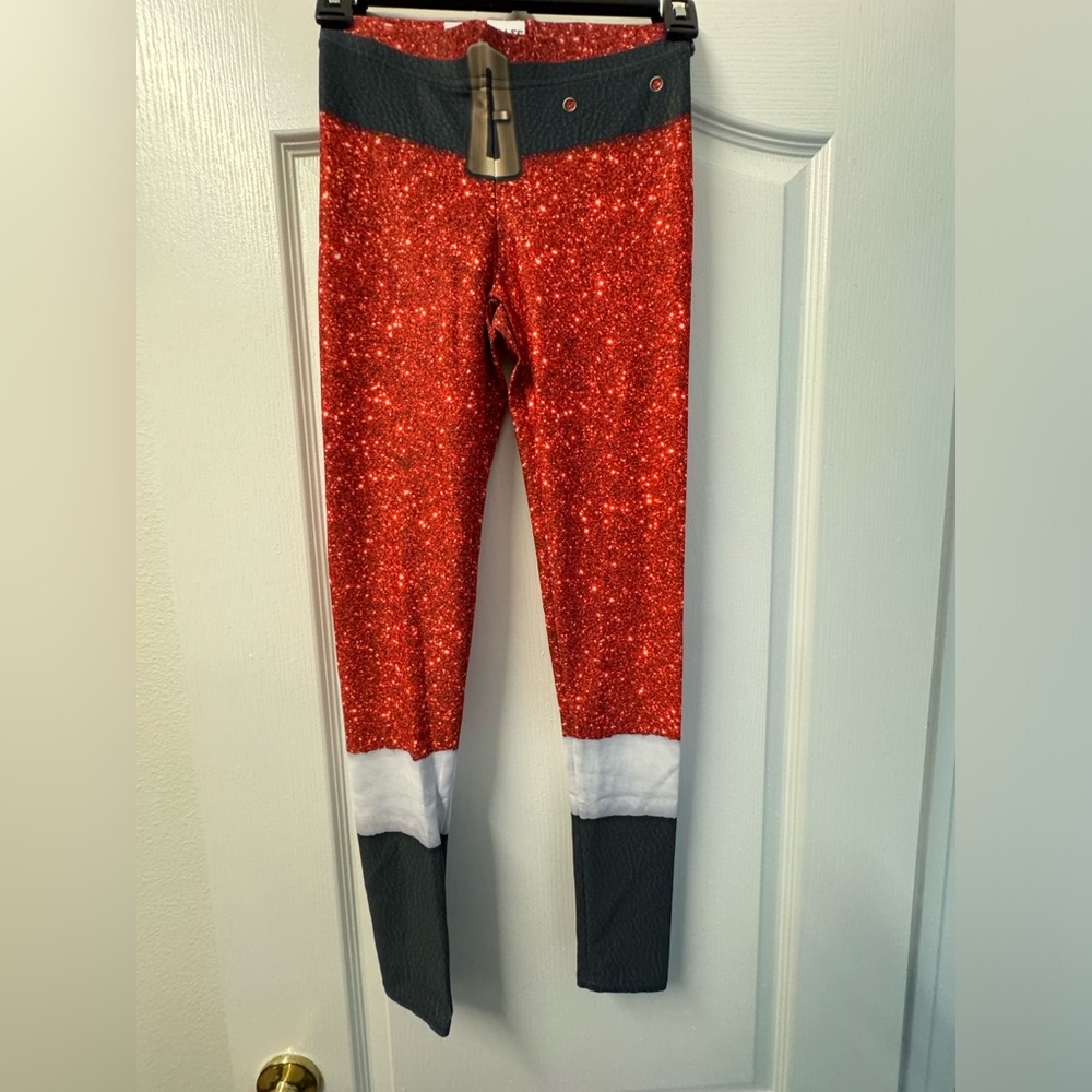 Women’s Santa Outfit Holiday Leggings